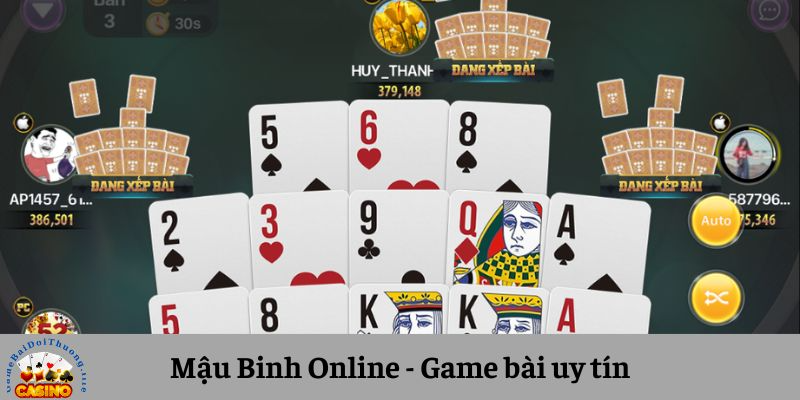 Ưu điểm vượt trội khi chơi game bài Mậu binh online