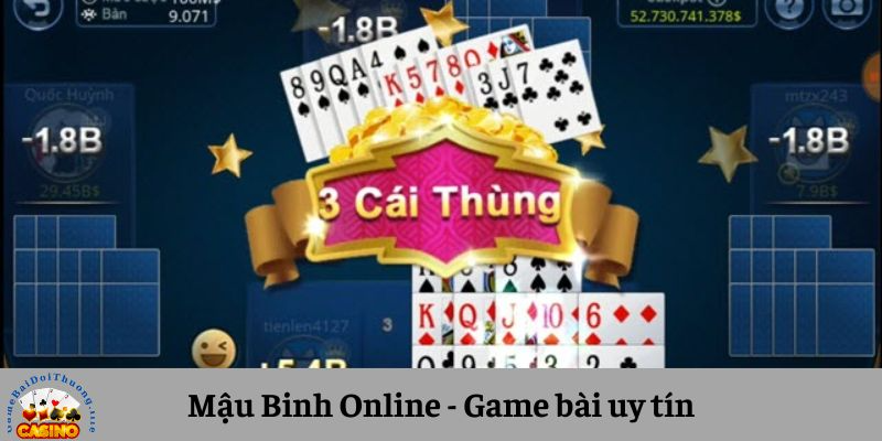 Tìm hiểu luật chơi mậu binh trước khi tham gia cược